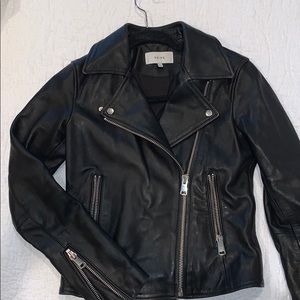 REISS leather jacket